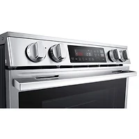 LG 30" 6.3 Cu. Ft. True Convection Slide-In Induction Air Fry Range with ProBake Convection (LSIL6334XE) - Stainless Steel