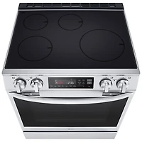 LG 30" 6.3 Cu. Ft. True Convection Slide-In Induction Air Fry Range (LSIL6334XE) - Stainless Steel
