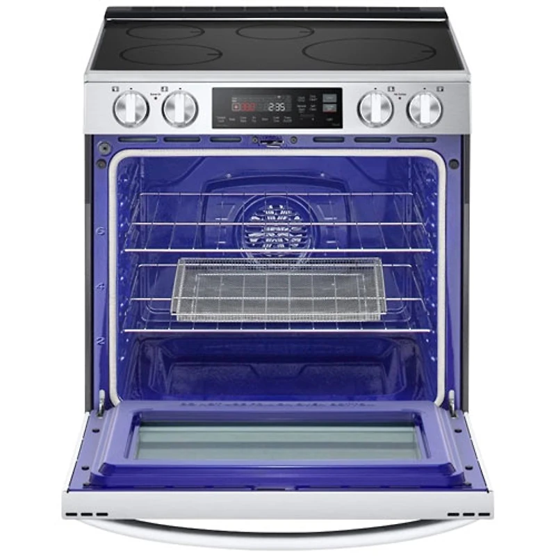 LG 30" 6.3 Cu. Ft. True Convection Slide-In Induction Air Fry Range (LSIL6334XE) - Stainless Steel