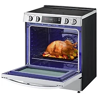 LG 30" 6.3 Cu. Ft. True Convection Slide-In Induction Air Fry Range (LSIL6334XE) - Stainless Steel