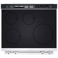LG 30" 6.3 Cu. Ft. True Convection Slide-In Induction Air Fry Range with ProBake Convection (LSIL6334XE) - Stainless Steel