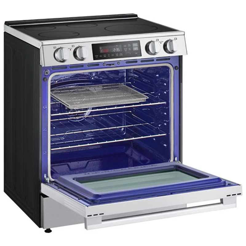 LG 30" 6.3 Cu. Ft. True Convection Slide-In Induction Air Fry Range with ProBake Convection (LSIL6334XE) - Stainless Steel