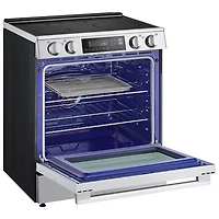 LG 30" 6.3 Cu. Ft. True Convection Slide-In Induction Air Fry Range with ProBake Convection (LSIL6334XE) - Stainless Steel