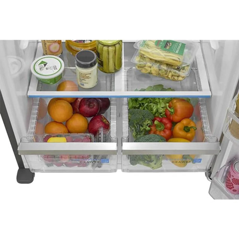 Réfrigérateur à congélateur supérieur 30 po 20 pi³ Gallery de Frigidaire (GRTE2055AF) - Inox