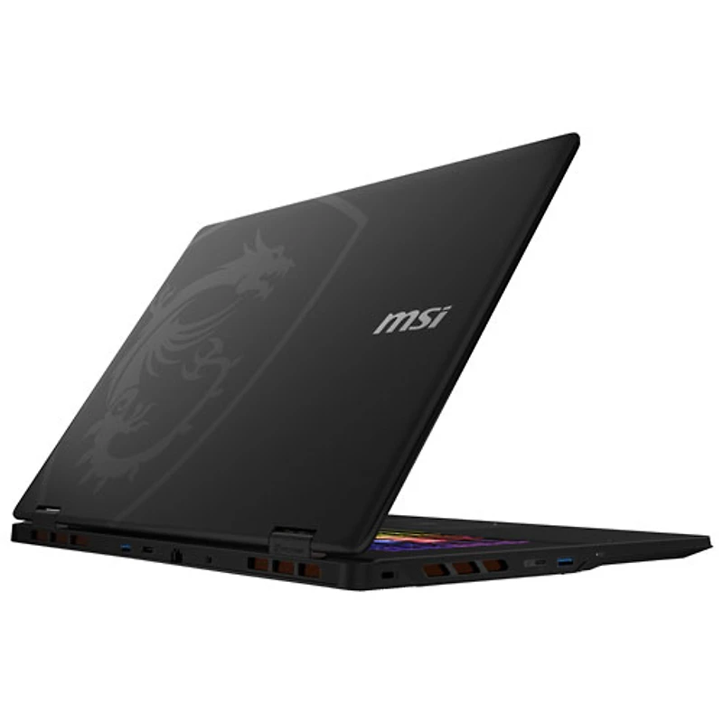 Portable de jeu 18 HX AI de 18 po Crosshair de MSI - Noir (Core Ultra9-275HX d'Intel/RAM 32 Go/SSD 2 To/RTX 5070)