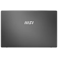Portable professionnel de 15,6 po Modern 15 de MSI - Gris platine (Core i5-1334U d'Intel/RAM 16 Go/SSD 512 Go/Windows 11 Famille)