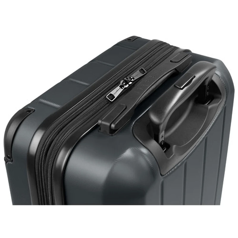 Bagage de cabine rigide extensible de 21,5 po et sac à dos New York de Bugatti - Fer forgé