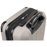 Bugatti New York 21.5" Hard Side Expandable Carry-On Luggage & Backpack - Taupe