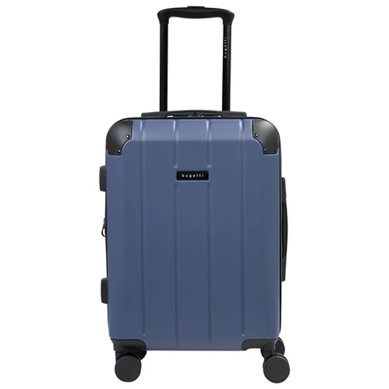 Bagage de cabine rigide extensible de 21,5 po et sac à dos New York de Bugatti - Bleu marine
