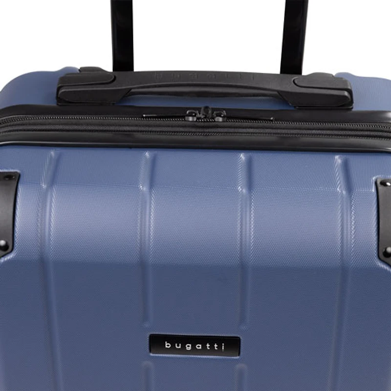 Bagage de cabine rigide extensible de 21,5 po et sac à dos New York de Bugatti - Bleu marine