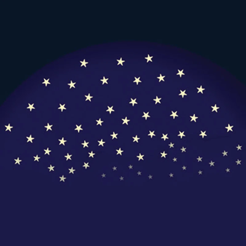 Ciel étoilé pour plafond de Brainstorm - Phosphorescent- 60 pièces