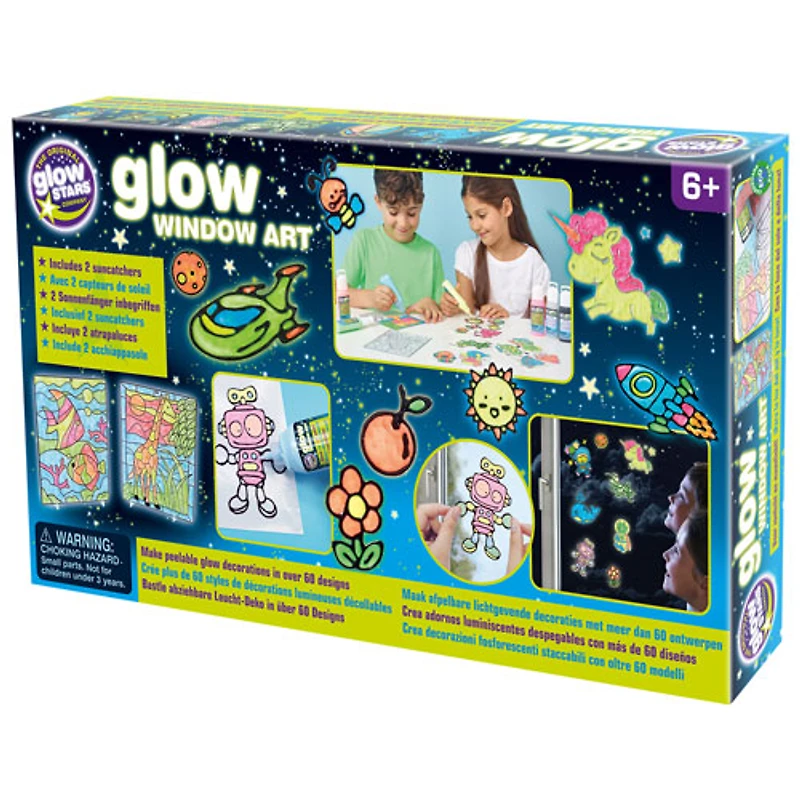 Brainstorm Glow Window Art