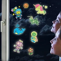 Brainstorm Glow Window Art