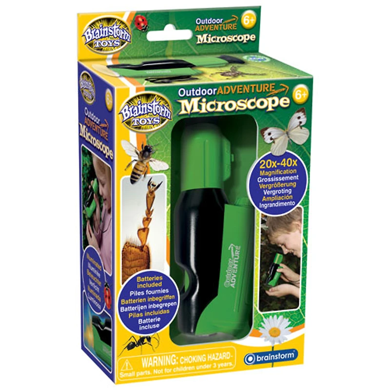 Microscope Outdoor Adventure de Brainstorm