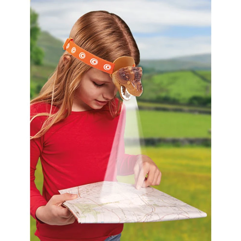 Lampe frontale de tyrannosaure de Brainstorm