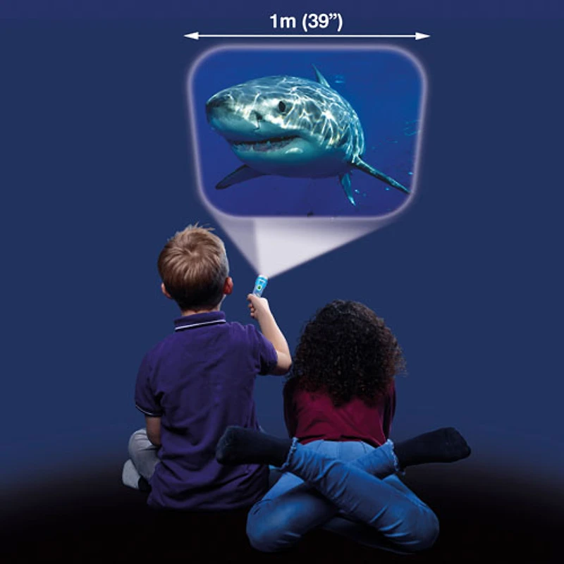 Lampe de poche et projecteur de requins de Brainstorm