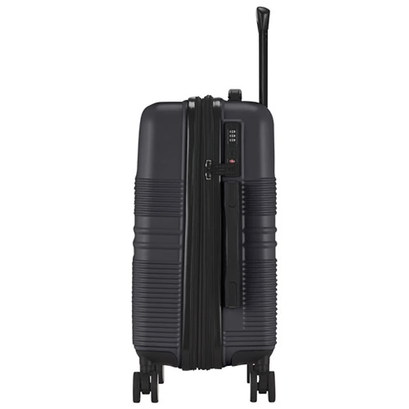 Bugatti Luxor 3-Piece Hard Side Expandable Luggage Set - Black - Only at Best Buy