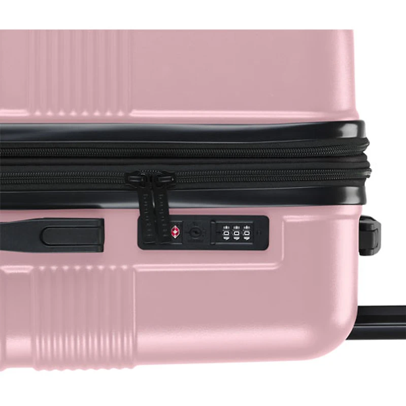 Ensemble de 3 valises rigides extensibles Luxor de Bugatti - Rose - Exclusivité de Best Buy