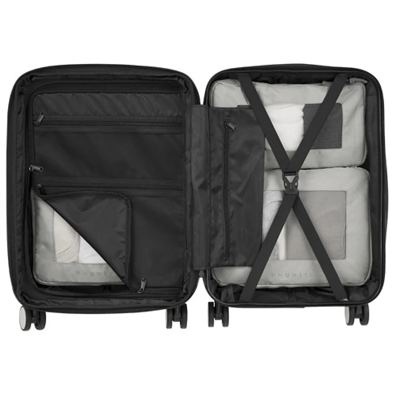 Ensemble de 3 valises rigides extensibles Luxor de Bugatti - Bleu