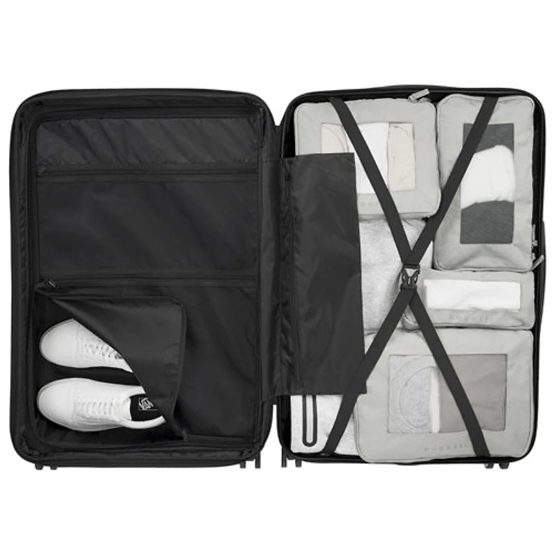 Ensemble de 3 valises rigides extensibles Luxor de Bugatti - Bleu