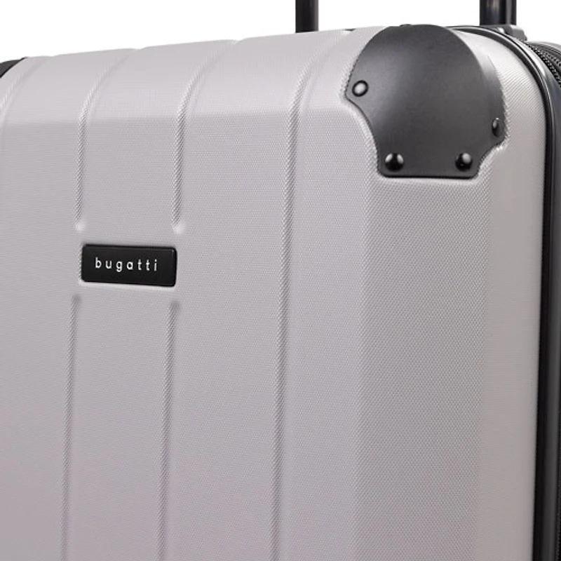 Ensemble de 2 valises rigides extensibles et sac à dos New York de Bugatti - Gris