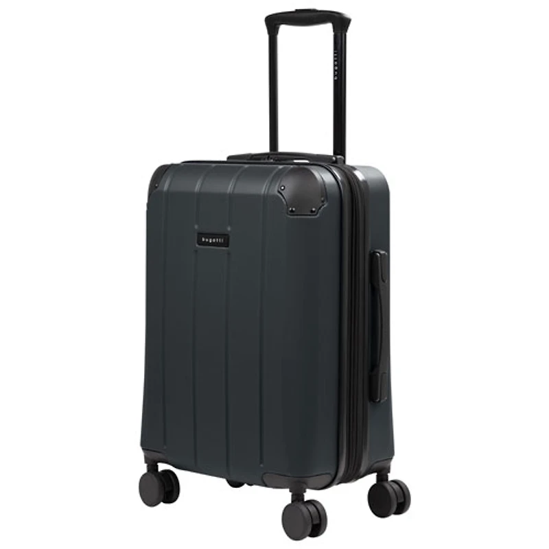 Bugatti New York 2-Piece Hard Side Expandable Luggage Set & Backpack - Forged Iron