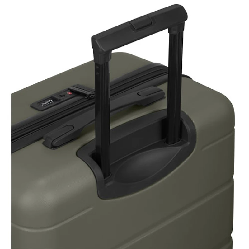 Ensemble de 3 valises rigides extensibles Barcelona de Bugatti - Kaki - Exclusivité de Best Buy