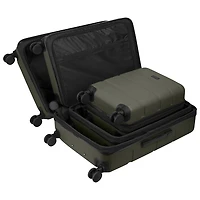 Ensemble de 3 valises rigides extensibles Barcelona de Bugatti - Kaki - Exclusivité de Best Buy