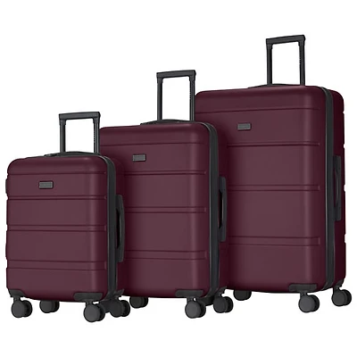 Bugatti Barcelona 3-Piece Hard Side Expandable Luggage Set - Fig - Only at Best Buy
