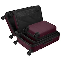 Bugatti Barcelona 3-Piece Hard Side Expandable Luggage Set - Fig - Only at Best Buy