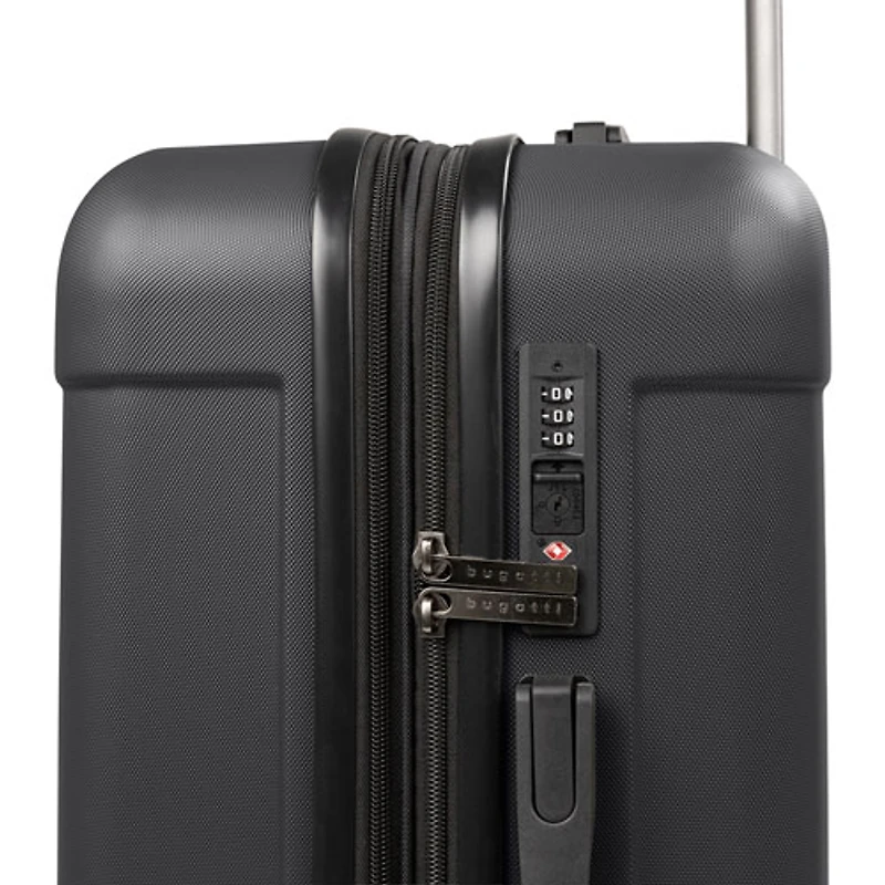 Ensemble de 3 valises rigides extensibles Windsor de Bugatti - Anthracite
