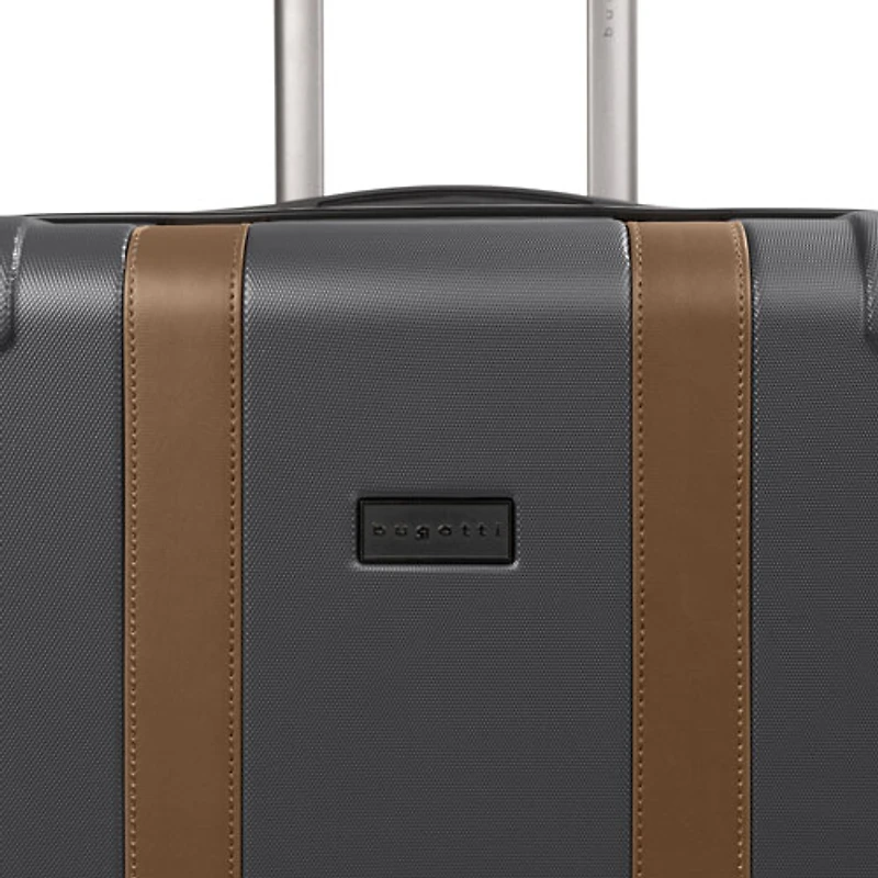 Ensemble de 3 valises rigides extensibles Windsor de Bugatti - Anthracite