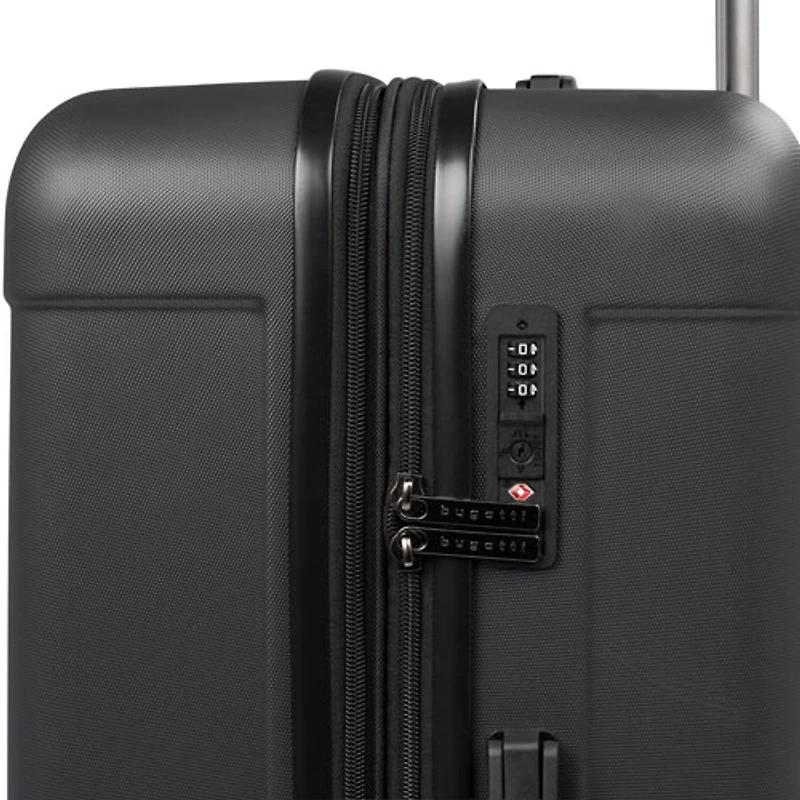 Ensemble de 3 valises rigides extensibles Windsor de Bugatti - Anthracite
