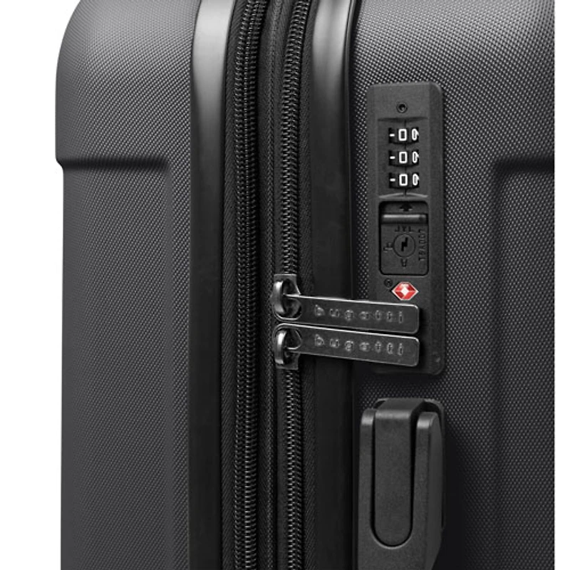 Ensemble de 3 valises rigides extensibles Windsor de Bugatti - Anthracite