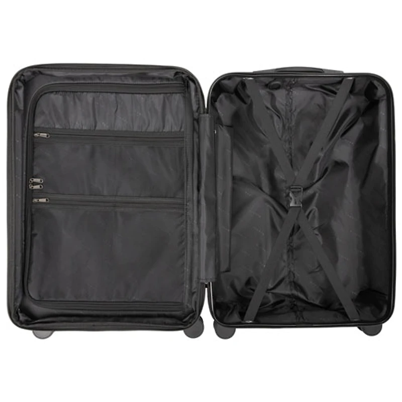 Bugatti Windsor 2-Piece Hard Side Expandable Luggage Set - Charcoal - Only at Best Buy