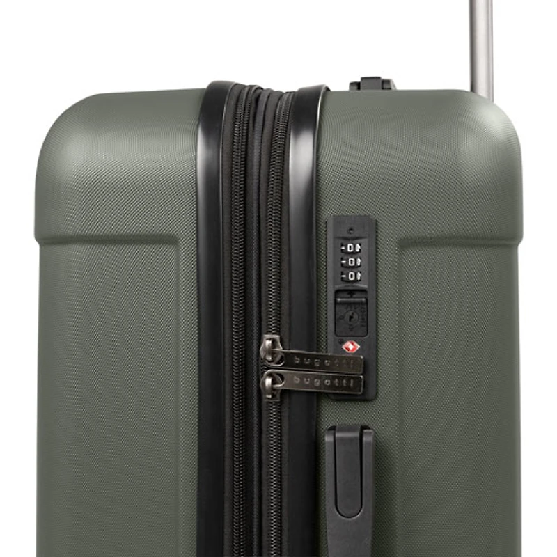 Ensemble de 3 valises rigides extensibles Windsor de Bugatti - Kaki - Exclusivité de Best Buy