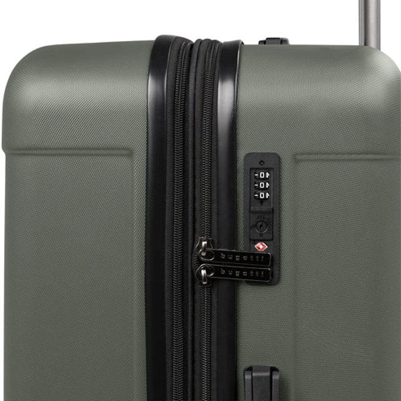 Ensemble de 3 valises rigides extensibles Windsor de Bugatti - Kaki - Exclusivité de Best Buy