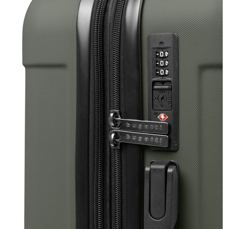 Ensemble de 3 valises rigides extensibles Windsor de Bugatti - Kaki - Exclusivité de Best Buy