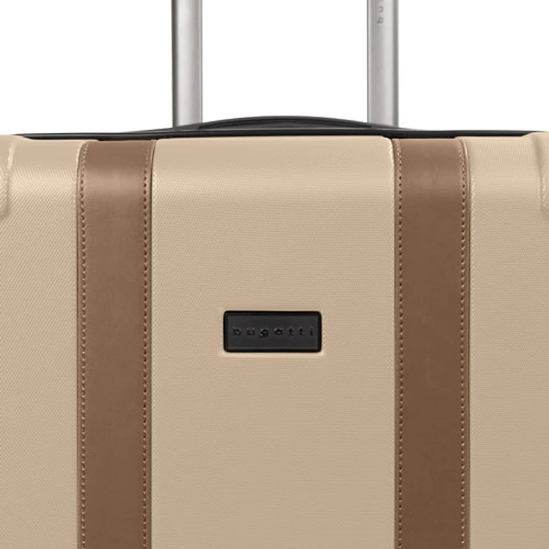 Bugatti Windsor 3-Piece Hard Side Expandable Luggage Set - Cream