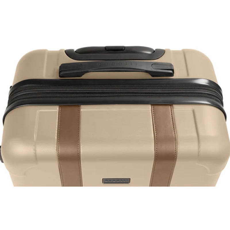 Bugatti Windsor 3-Piece Hard Side Expandable Luggage Set - Cream
