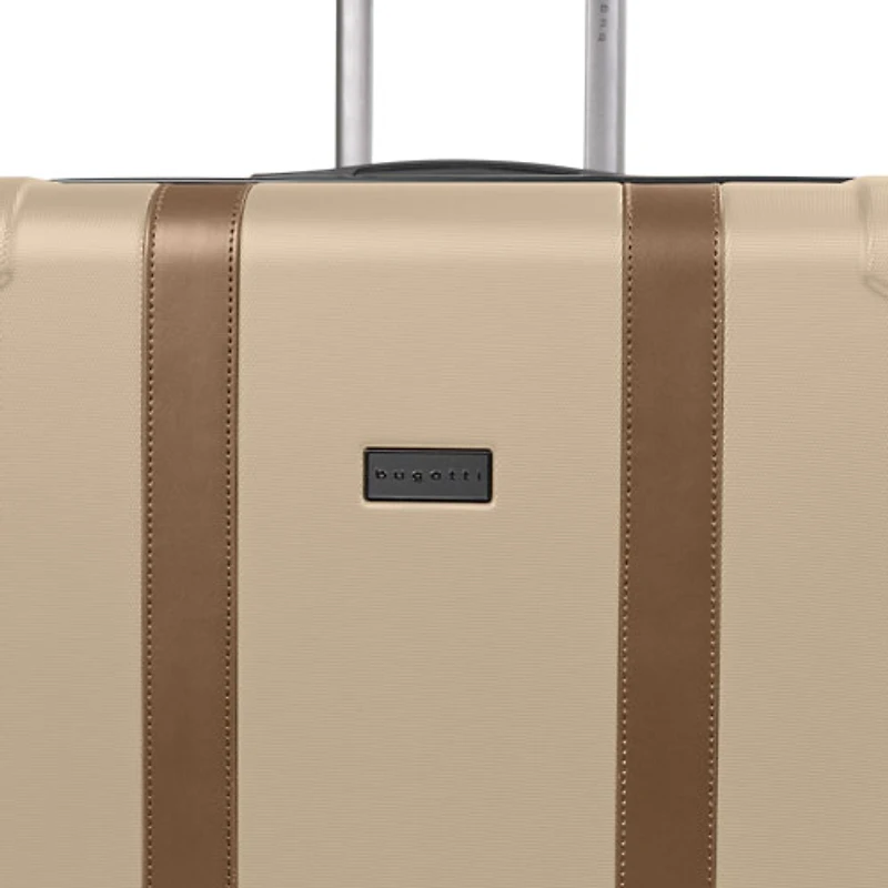 Bugatti Windsor 3-Piece Hard Side Expandable Luggage Set - Cream