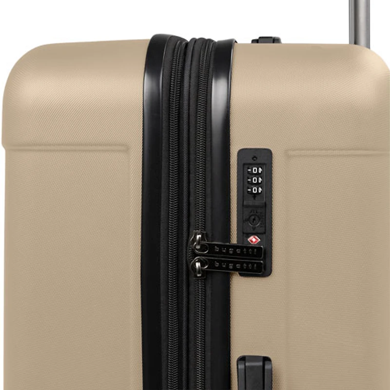 Bugatti Windsor 2-Piece Hard Side Expandable Luggage Set - Cream - Only at Best Buy