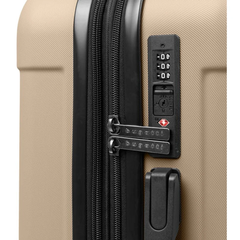 Bugatti Windsor 2-Piece Hard Side Expandable Luggage Set - Cream - Only at Best Buy