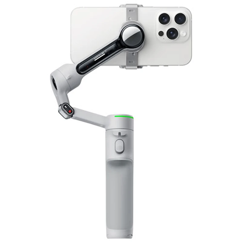 Stabilisateur à cardan pour téléphone intelligent Flow 2 Pro d'Insta360 - Gris