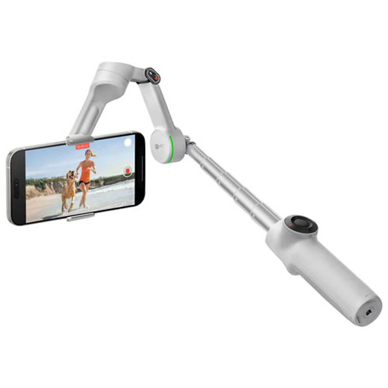 Stabilisateur à cardan pour téléphone intelligent Flow 2 Pro d'Insta360 - Gris