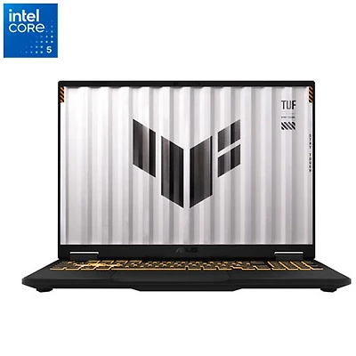 Portable de jeu 16 po TUF Gaming F16 d'ASUS - Gris méca (Core 5 210H Intel/RAM 16 Go/SSD 512 Go/GeForce RTX 3050)
