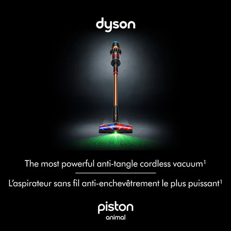 Dyson Piston Animal DS60 Cordless Bagless Stick Vacuum - Black/Bright Copper - Exclusive Retail Partner