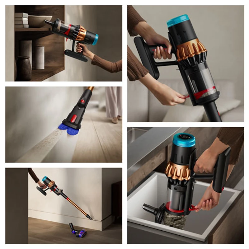 Dyson Piston Animal DS60 Cordless Bagless Stick Vacuum - Black/Bright Copper - Exclusive Retail Partner