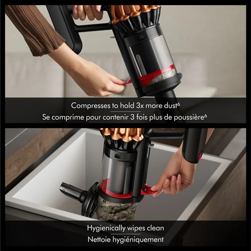 Dyson Piston Animal DS60 Cordless Bagless Stick Vacuum - Black/Bright Copper - Exclusive Retail Partner