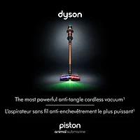 Dyson Piston Animal Submarine DS60 Wet & Dry Cordless Bagless Stick Vacuum - Black/Bright Copper- Exclusive Retail Partner